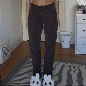 Women's Dark Brown Jeans